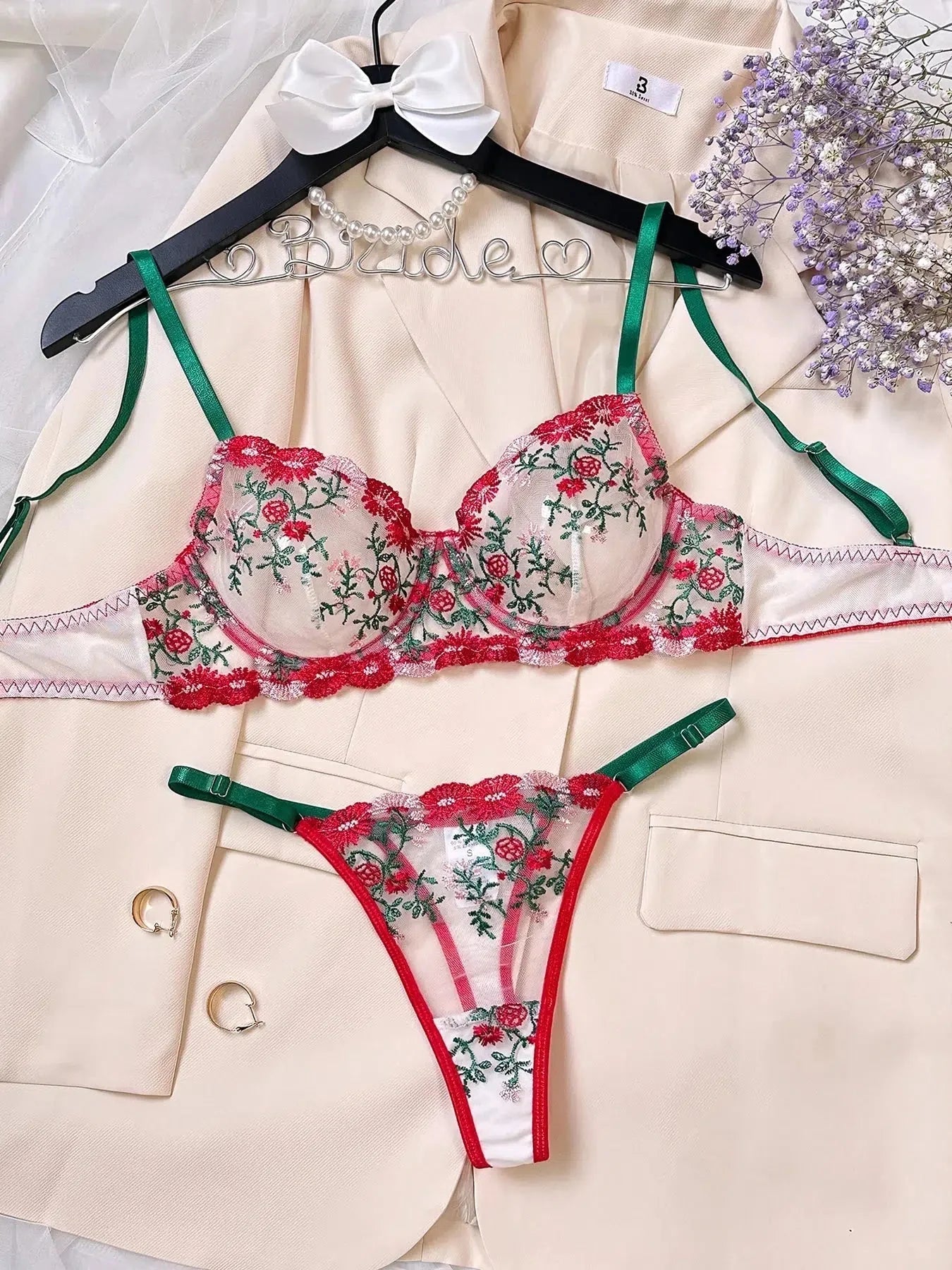 Gemma Floral Lingerie