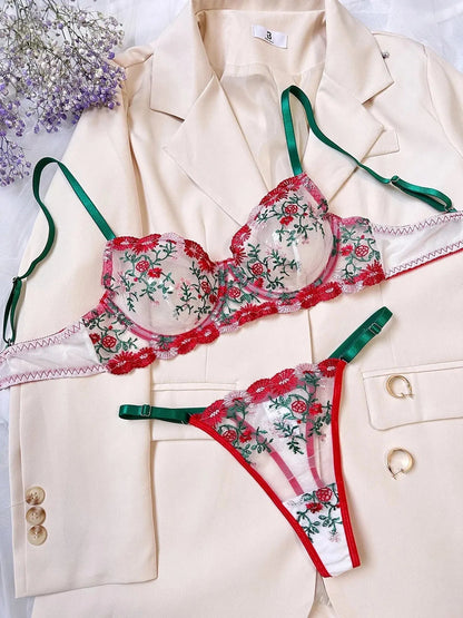 Gemma Floral Lingerie