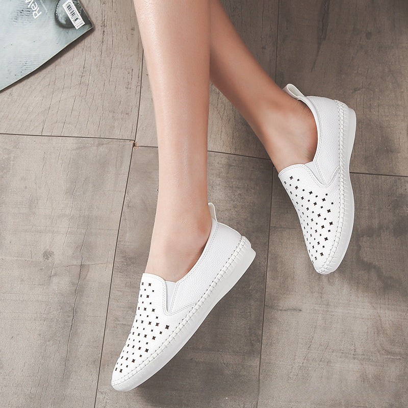 Hollow Flat Breathable Shoes