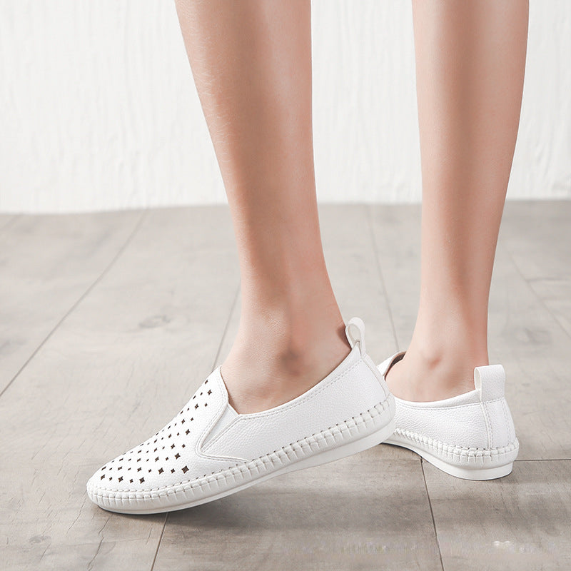 Hollow Flat Breathable Shoes
